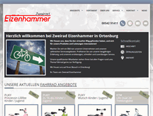 Tablet Screenshot of eizenhammer.de